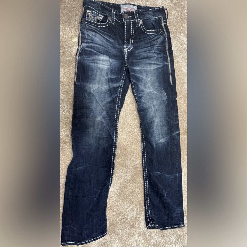 Big Star Dark Wash Skinny Jeans